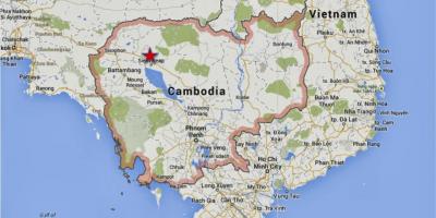 Bản đồ của siem gặt hái Campuchia